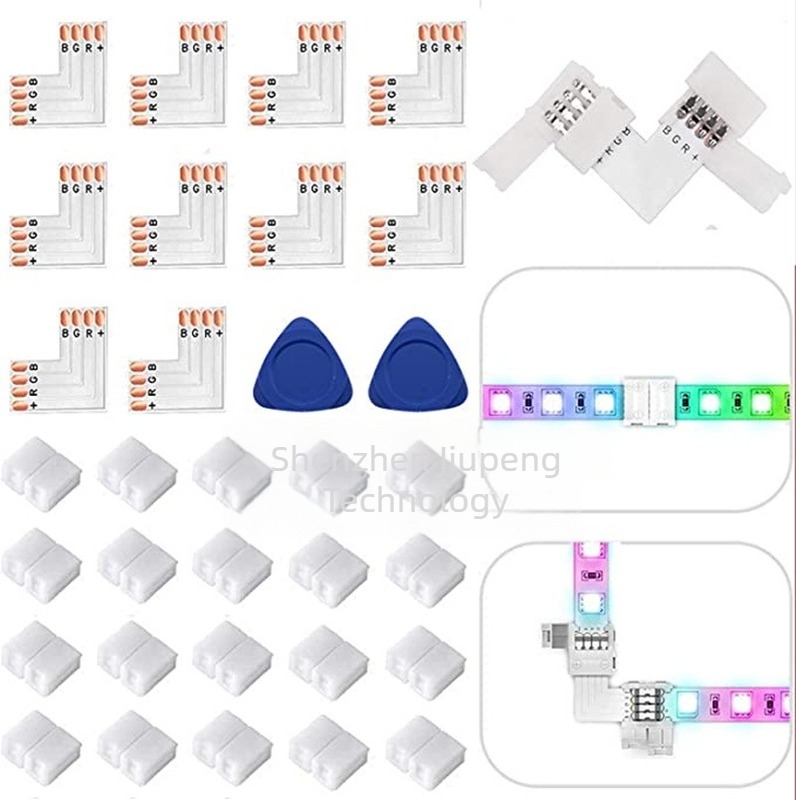 RGB LED traka – komplet brzog spoja s kopčastim priključcima