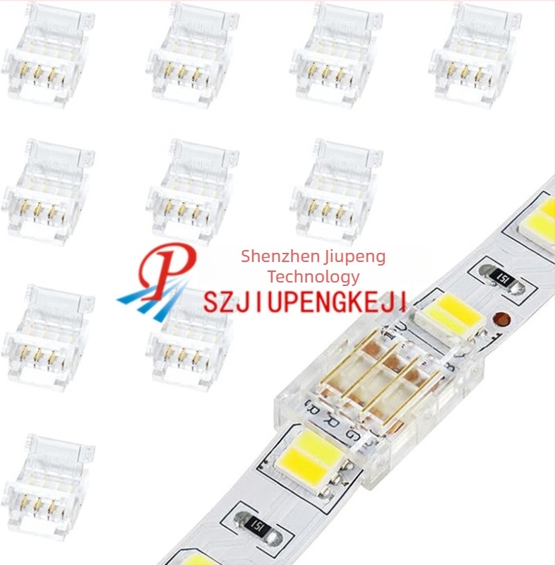LED RGB traka, 4-pin konektor bez lemljenja, 10 mm, 5050, višebojno brzo priključivanje