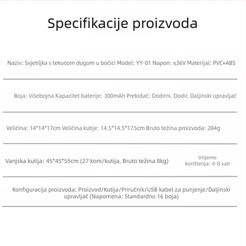 Dodirna noćna lampica, dekorativna stolna lampa s fluidnim učinkom i rotirajućom vazom, moderan minimalistički dizajn