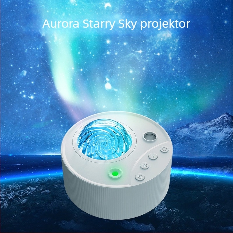 Laser projektor s Bluetoothom, projekcija zvjezdane neba, unutarnje ambijentalno osvjetljenje, KTV atmosfera, pozornica s vodnim valovima, noćna svjetiljka, daljinsko upravljanje