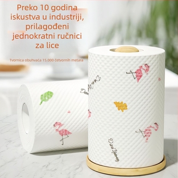 Jednokratna kuhinjska krpa za mokro i suho čišćenje, netkana tkanina, bez ulja