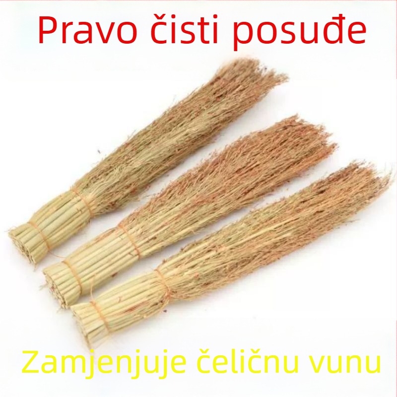 Ručna bambusova četka za lonce – tradicionalni kuhinjski alat za čišćenje