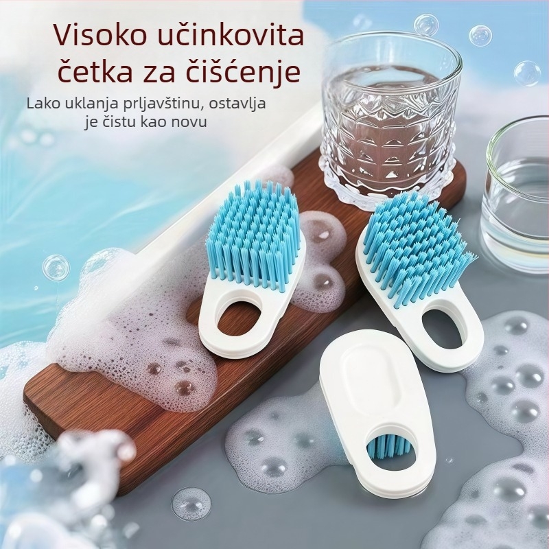 Japanski stil četke za čišćenje čaša i lonaca s gustim tvrdim vlaknima, protuklizna drška, četka za cipele, višenamjenski alat za čišćenje