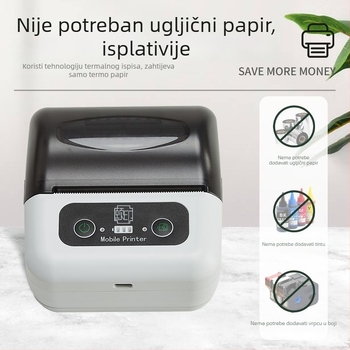 Prijenosni Bluetooth termični pisač 80 mm za račune i evidenciju nabave, prodaje i zaliha