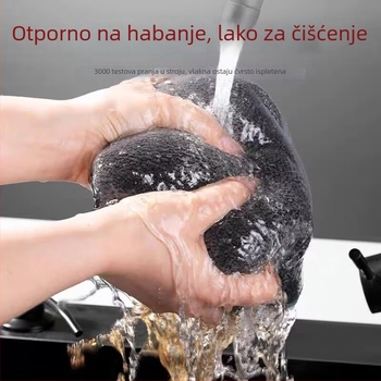 Kućna kuhinjska krpa za čišćenje, apsorbirajuća, bez dlačica, otporna na masnoće, lako za čišćenje, 30x30 cm, ultra-fina vlakna