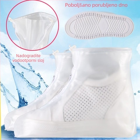 Vodootporne navlake za cipele s protukliznim dnom i debelim izdržljivim potplatom, za muškarce i žene