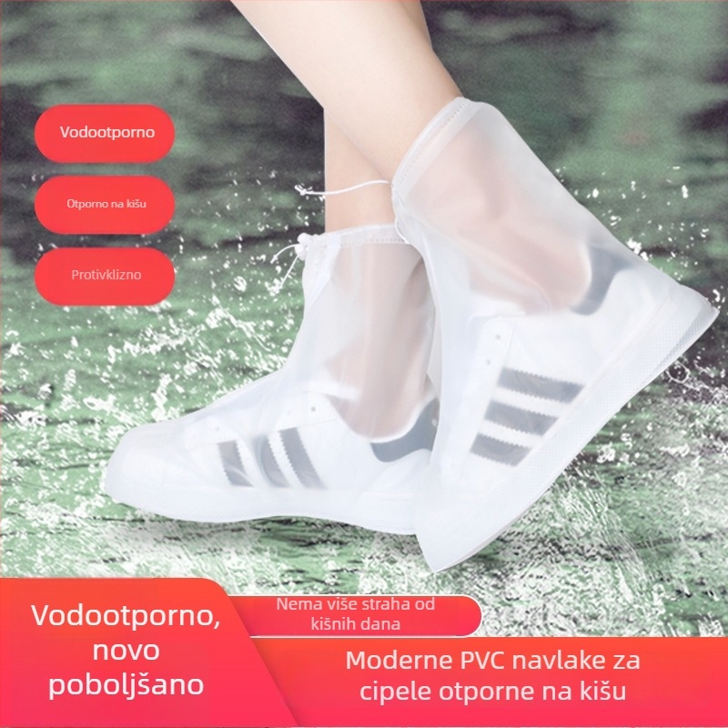 Vodootporne navlake za cipele s protukliznim dnom i debelim izdržljivim potplatom, za muškarce i žene