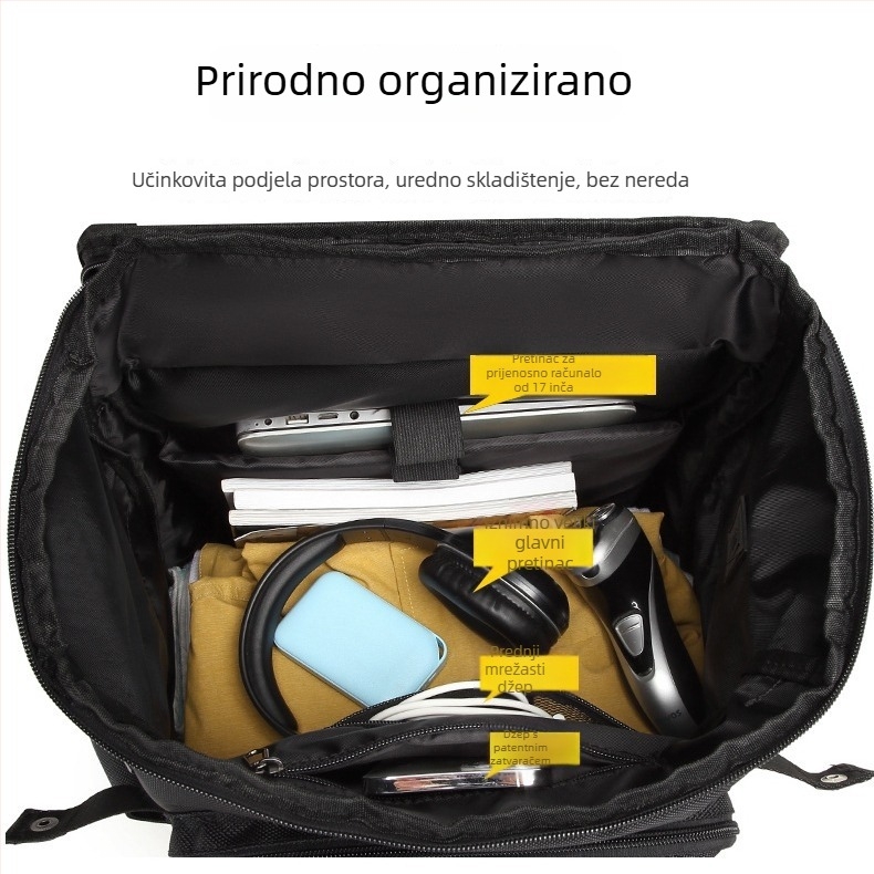 Unisex ruksak 56-75L od Oxford materijala, za putovanja i outdoor aktivnosti, vodootporan, pretinac za laptop, urban minimalist stil, višenamjenski