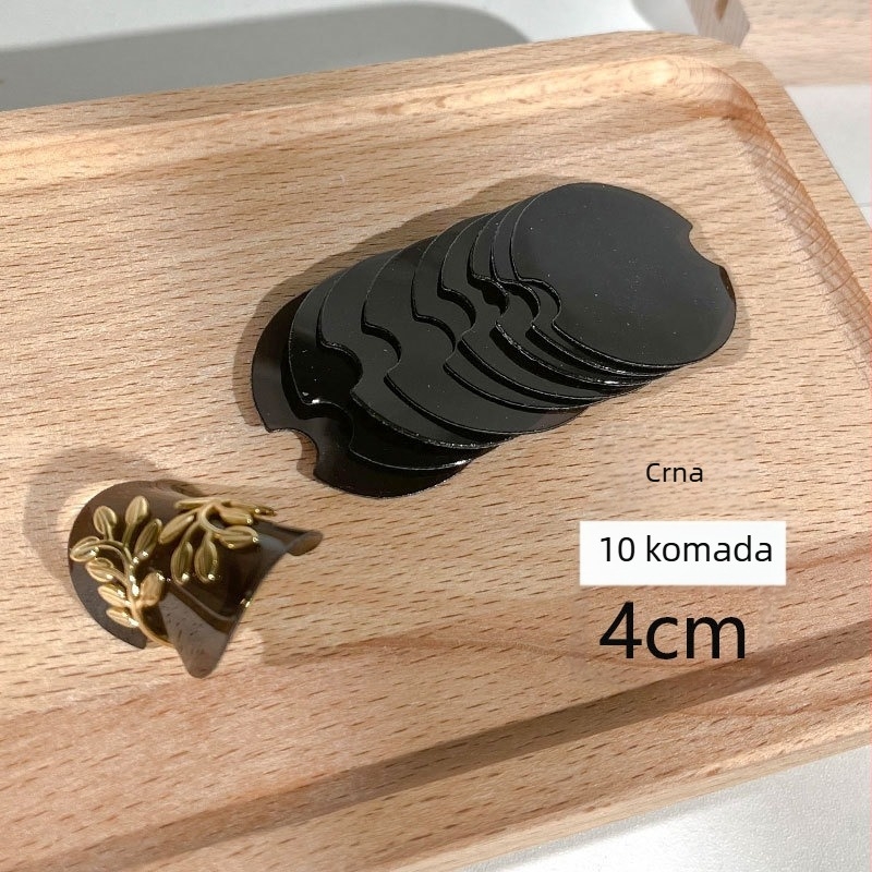 Plastični geometrijski stalak za prstenje, kružni rekvizit za fotografiranje nakita