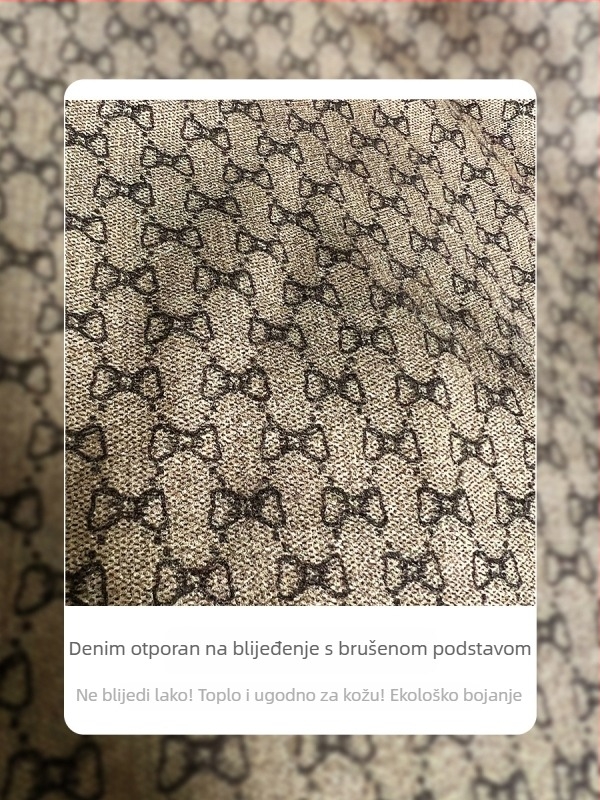 Xinge Ženska traper jakna u retro Hong Kong stilu, kratka jakna s flecom, zimska svakodnevna jakna