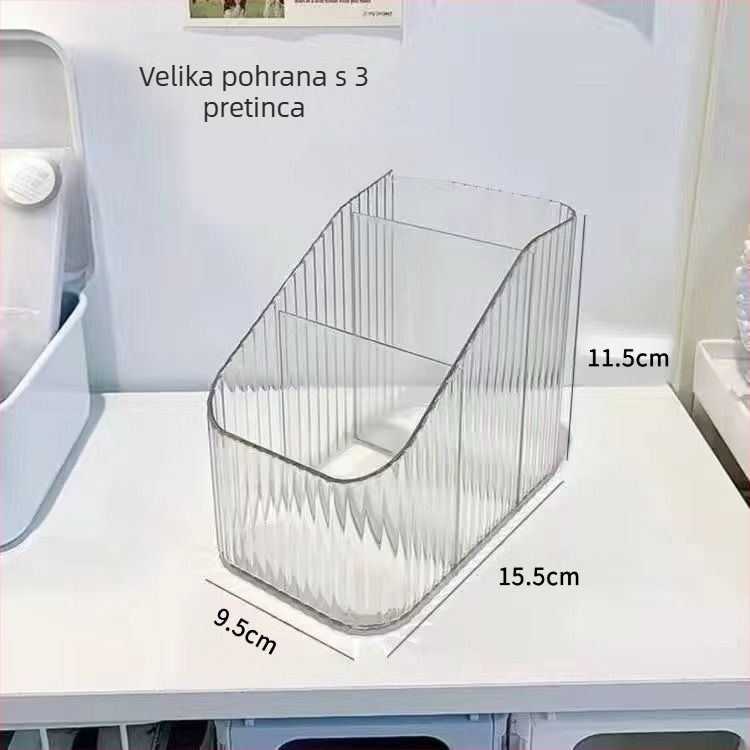 Kutija za alate za perle, prozirna, velika kapaciteta, uključuje žlicu za perle, olovku za perle, iglu za perle i ploču za perle, stalak s 52 klinova