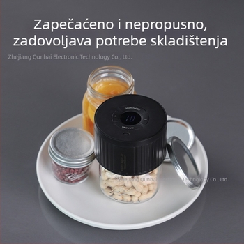Automatska vakuumska zatvarač Mason staklenke, kompaktan kućni uređaj