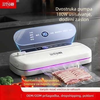 Three Little Chefs vakuumska zapremina sve-u-jednom s glasovnim upravljanjem, automatsko pakiranje za kućnu i komercijalnu upotrebu
