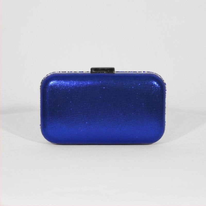 Ženska mini kvadratna clutch torba s dijamantima, večernja i svadbena torba