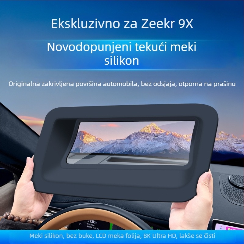 Zaštitni pokrov HUD Zeekr 9X za središnju konzolu – unutarnja dekoracija automobila