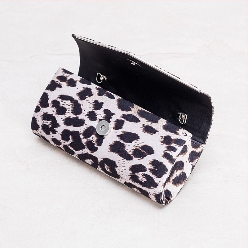 Ženska torba s leopard printom, crossbody torba preko ramena, večernja/party torba