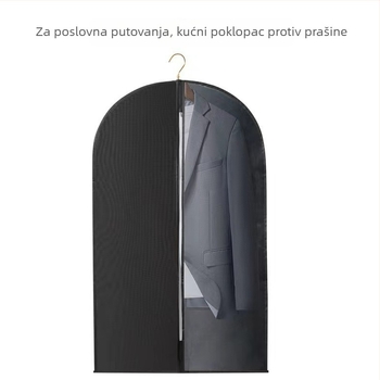 3D netkani materijal za garderobu – zaštitna pokrivač za odjeću od prašine, prozirna torba, debeli dizajn