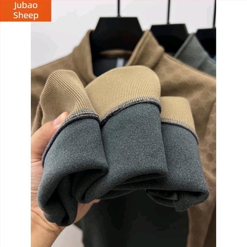 Tommy Mei muška mikina s flisom, stojeći ovratnik, polu-zip, kapucija, dugi rukavi, topla