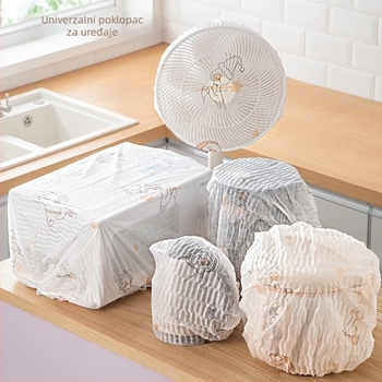 Velika navlaka protiv prašine za kućanske aparate – štiti ventilatore, grijače, pročistače zraka i frižidere.