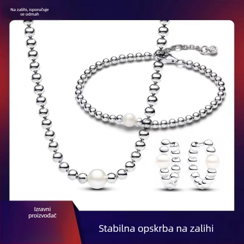 Set narukvice i ogrlice s perlama za žene – ekskluzivan dizajn modnog nakita