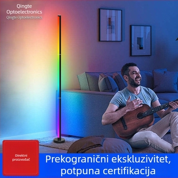 RGB ambijentalna kutna lampa s DIY modularnim dizajnom, lampa za spavaću sobu, USB napajanje, upravljanje putem aplikacije