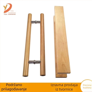Drška za klizna vrata od Bakelita, za drvena i staklena vrata, zaobljeni i kvadratni oblik, model YD-335, marka Yida, moderan minimalistički stil