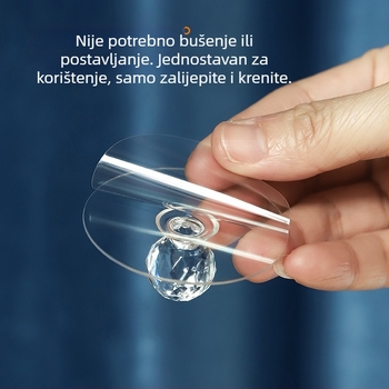 Višefunkcionalna ljepljiva ručka za ormariće i ladice, staklene ploče i vrata