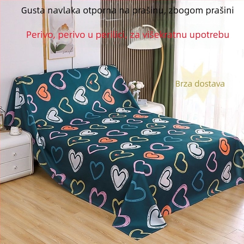Zaštita od prašine za namještaj: navlaka za kauč, krevet i hladnjak, s mrežom protiv komaraca