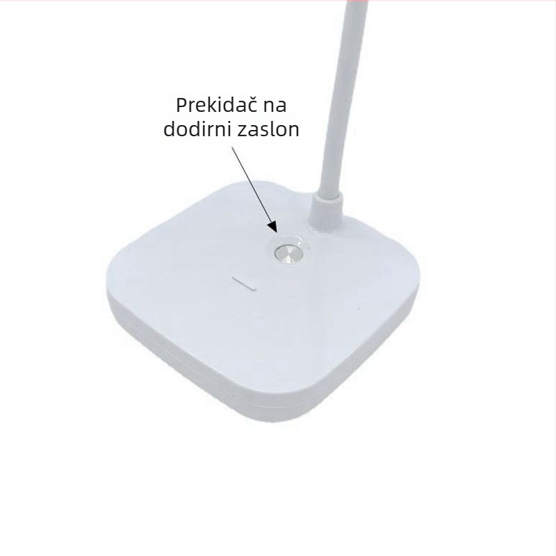 LED stolna lampica za učenje, USB napajanje, sklopiva, zaštita očiju, kompaktna noćna svjetiljka za studentski dom