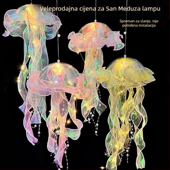 Svijetleća meduza – noćno svjetlo, promjenjive boje, dekorativna igračka za djecu