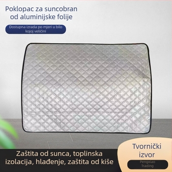 PVC zaštitni pokrov za klima uređaje, hladnjake i zamrzivače – otporan na prašinu, vodonepropusan, zaštita od sunca i toplinska izolacija