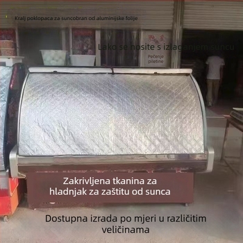 PVC zaštitni pokrov za klima uređaje, hladnjake i zamrzivače – otporan na prašinu, vodonepropusan, zaštita od sunca i toplinska izolacija