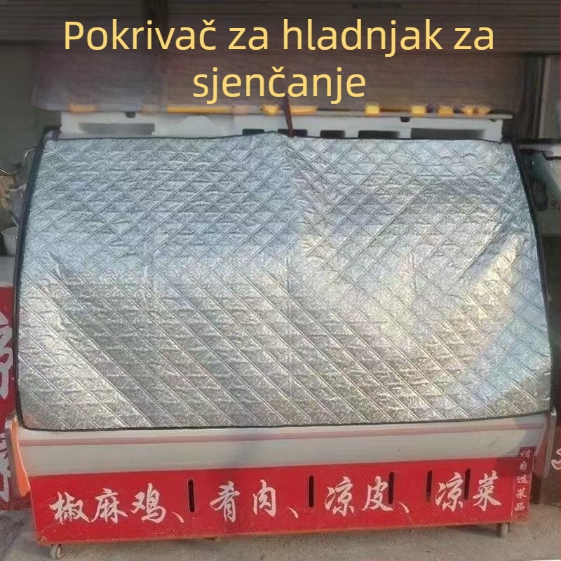 PVC zaštitni pokrov za klima uređaje, hladnjake i zamrzivače – otporan na prašinu, vodonepropusan, zaštita od sunca i toplinska izolacija