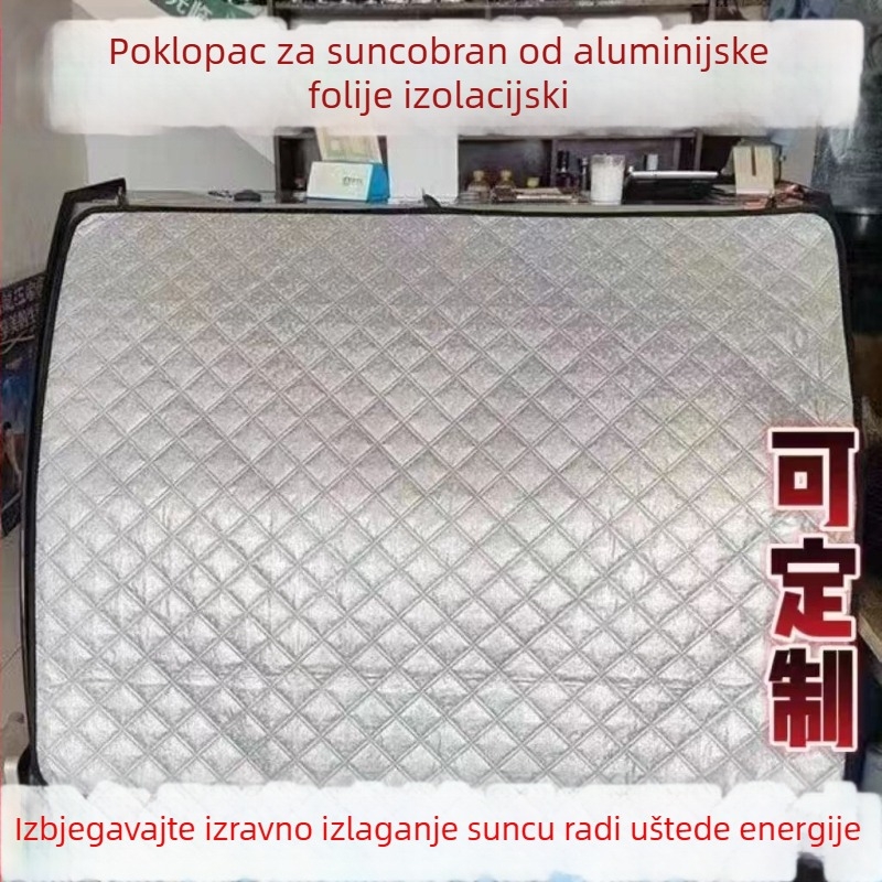 PVC zaštitni pokrov za klima uređaje, hladnjake i zamrzivače – otporan na prašinu, vodonepropusan, zaštita od sunca i toplinska izolacija