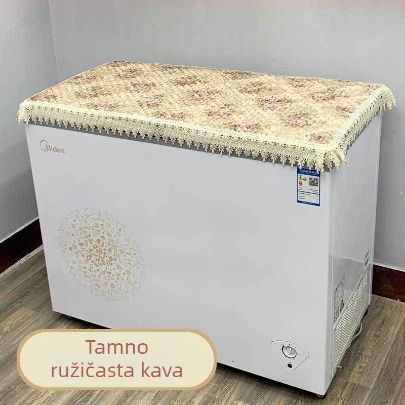 Univerzalni pokrov za zamrzivač s kliznim poklopcem, zaštita od prašine i izolacijski quilt sloj na vrhu, za kućnu upotrebu
