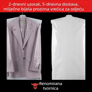 Prilagođena torba za odjeću – vodootporna, prozirna zaštitna vreća za kapute i debele jakne s perjem