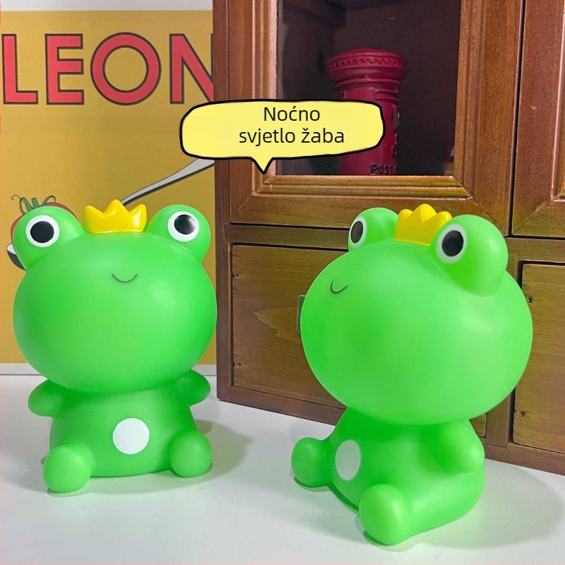 Slatko crtano noćno svjetlo – dekoracija s baterijskim napajanjem, vinilni sjenilo, dimenzije 12×6×8 cm, oblici životinja i zodijaka