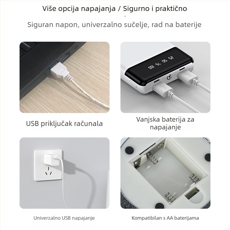 Prilagođena baza noćne lampe s imitacijom drva, dodirni daljinski upravljač, okrugla akrilna konstrukcija, sedmobarvno svjetlo.