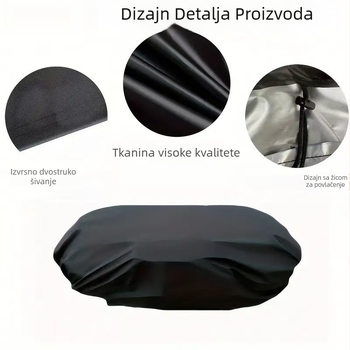 Zaštitna navlaka za vibracijski trenažni stroj od Oxford tkanine, otporna na prašinu i vodu