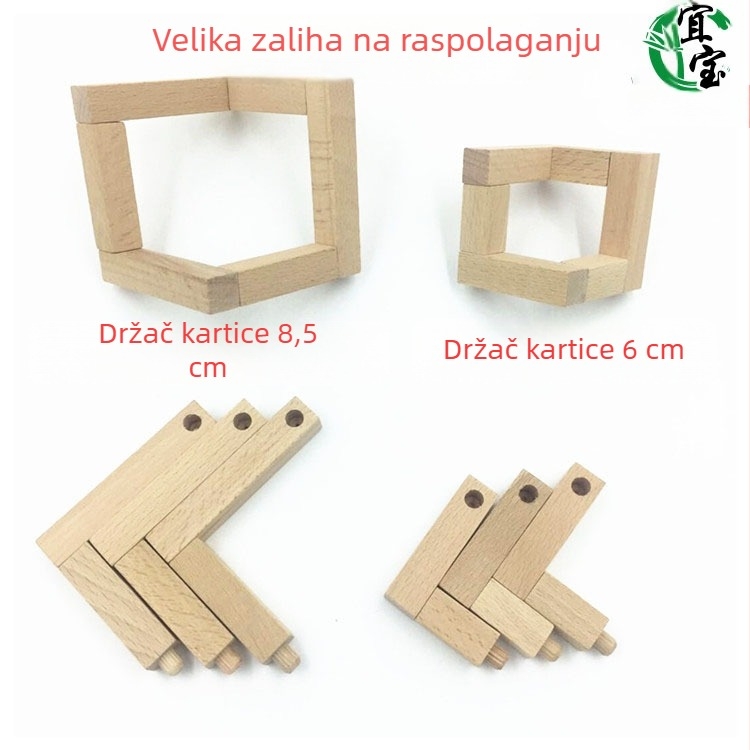 Lampa s lunarnim oblikom, drveni nosač i baza, 3D-tiskana noćna lampica