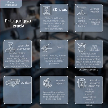 Srcolika akrilna lampa, noćno svjetlo i atmosferijska dekoracija, s prilagođenim logotipom, poklon za djevojku ili suprugu, godišnjica.
