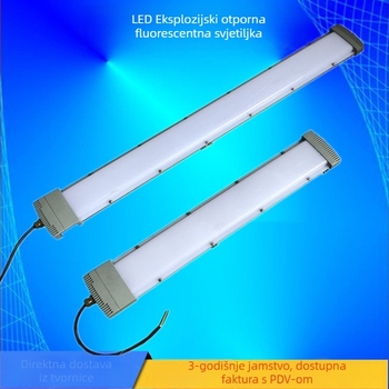 LED traka eksplozijski otporno fluorescencijsko svjetlo za skladišta i radionice, 20W/40W/60W
