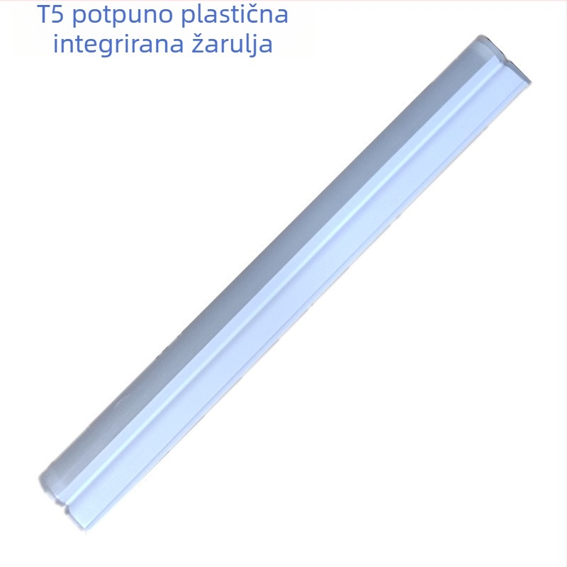 T5 integrirana plastična svjetiljna cijev, niskonaponska, DC12-36V, duljina 1,2 m
