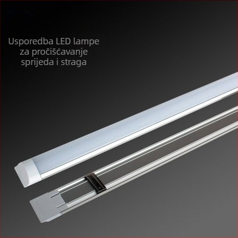 LED lampica za pročišćavanje s integriranim nosačem, otporna na vlagu i prašinu, kompatibilna s DC/AC ulazom 12V/24V/36V/220V