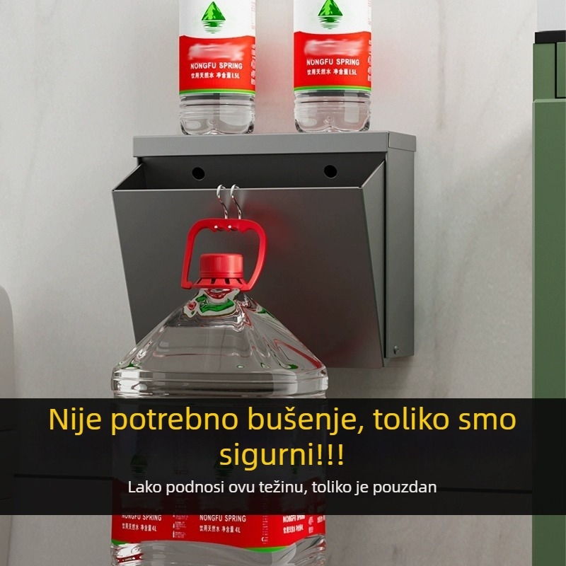 Zidni držač toaletnog papira, vodootporan spremnik za kupaonicu, bez bušenja