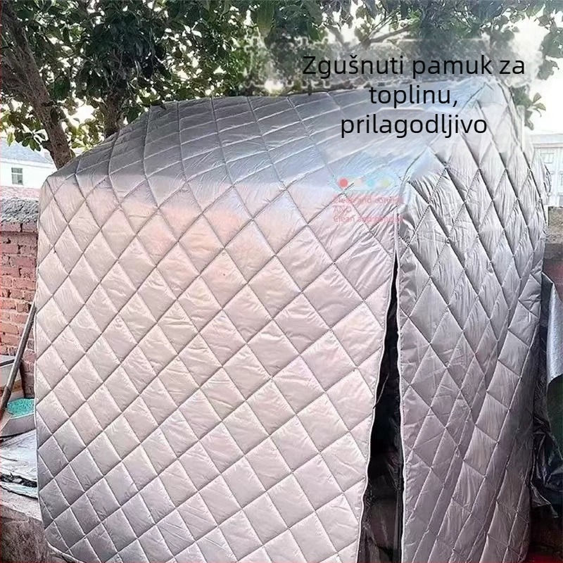 Prašinu zaštitni pokrivač za mehaničku opremu s pamukom, vodootporan i UV zaštita za strojeve i vanjski namještaj