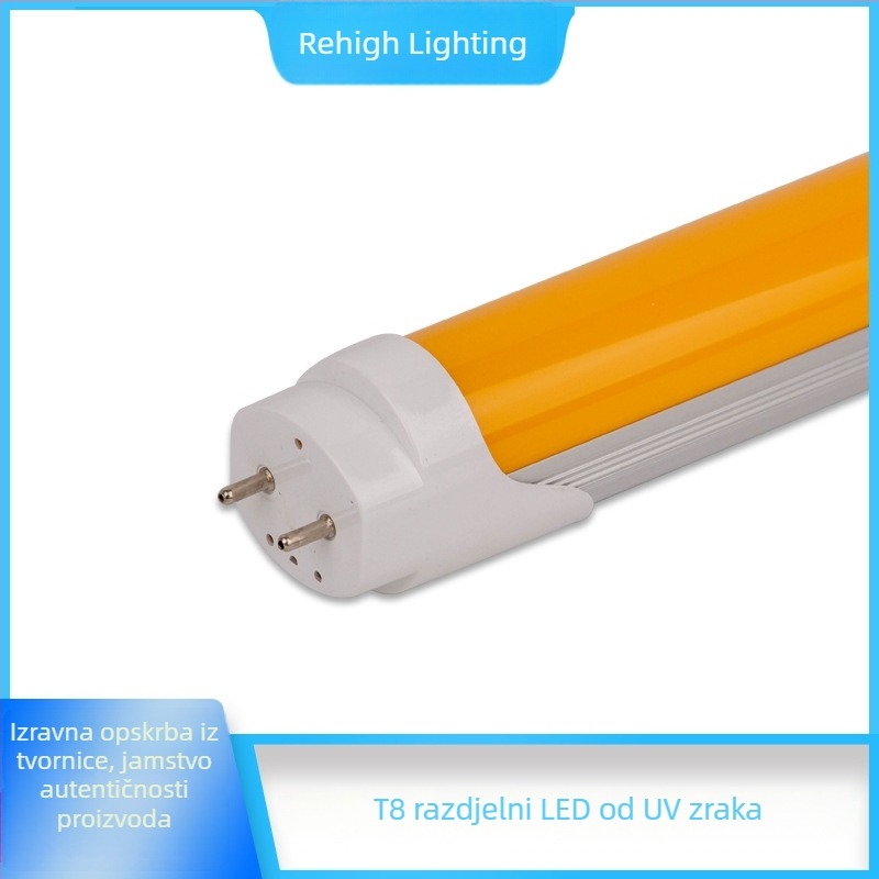 T8 LED cijev s UV zaštitom za radionice bez prašine
