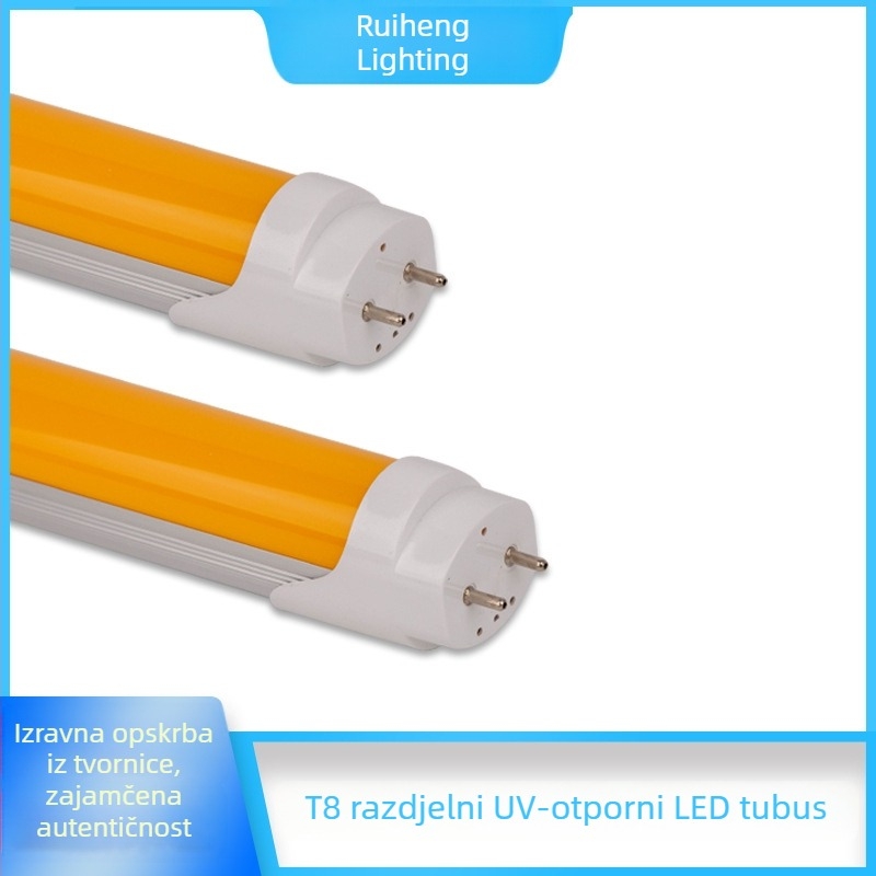 T8 LED cijev s UV zaštitom za radionice bez prašine