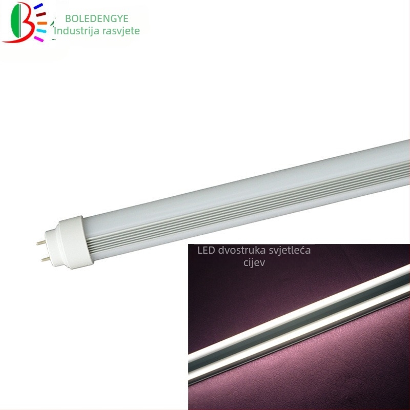 1.8 m dvostrana LED cijev T10, 360°, G13/RG17D, vanjska reklamna LED svjetiljka, vodootporna