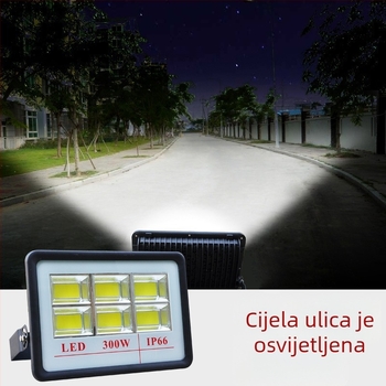 LED flood svjetlo 200W-500W, otporno na eksploziju i vodootporno, IP66, za unutarnju i vanjsku upotrebu; idealno za stadione, košarkaška igrališta i reklamno osvjetljenje
